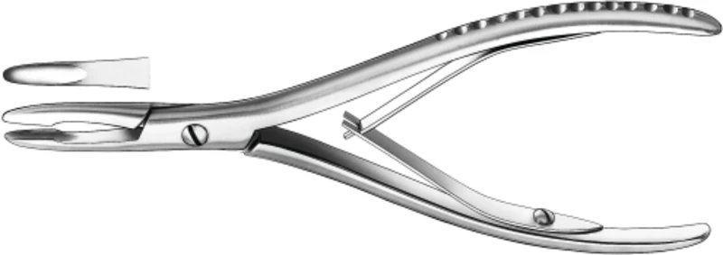 Hohlmeißelzangen nach Luer  Stück  1831\1, 17 cm