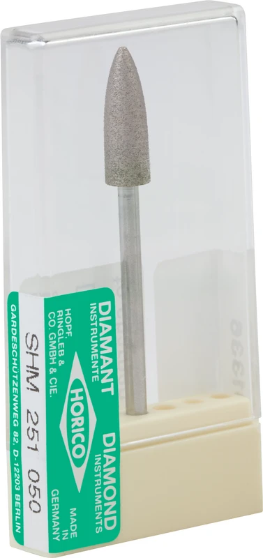 Sinterdiamantschleifer 251  Stück  SHM, HP, Figur 251, 15 mm, ISO 050