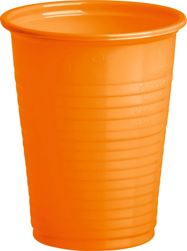 Smart One PP Mundspülbecher   Karton  30 x 100 Stück orange