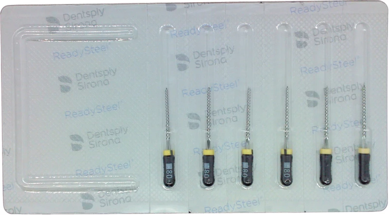 READYSTEEL K-Files  Packung  6 Stück 21 mm ISO 080