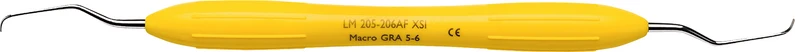 LM Macro Gracey   Stück  Figur 5\6, Frontz.\Prämolaren, gelb, LM-ErgoMax Griff