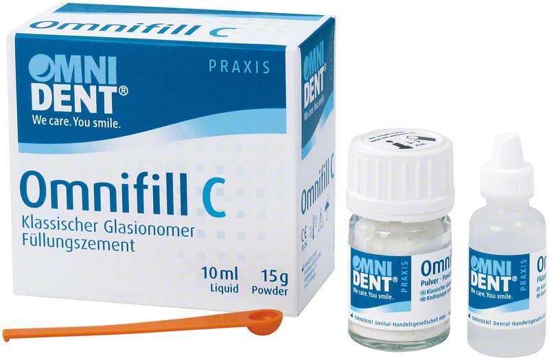 Omnifill C  Packung  15 g Pulver A3, 10 ml Flüssigkeit