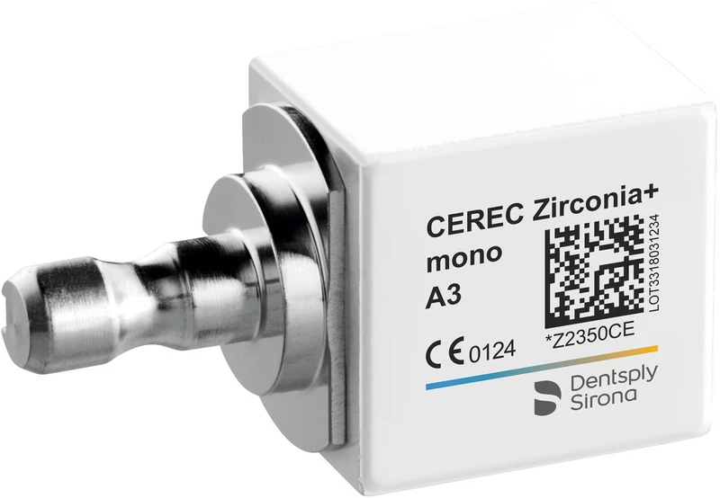 CEREC Zirconia+  Packung  3 Stück mono A3
