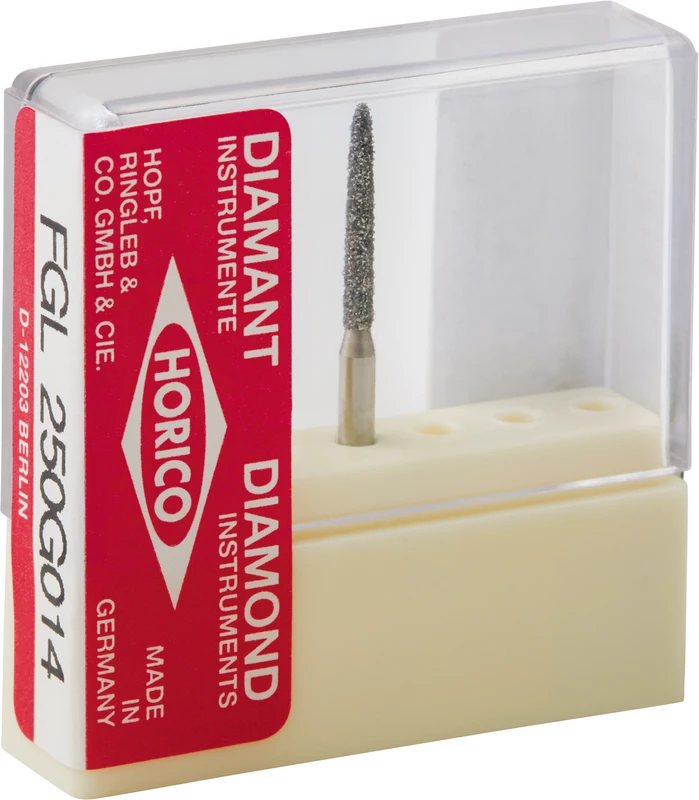 Diamantschleifer 250  Stück  grün grob, FG L, Figur 250, 10 mm, 014