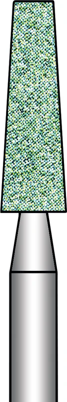 Schleifkörper  Packung  6 Stück grün mittel, HP, ISO 033