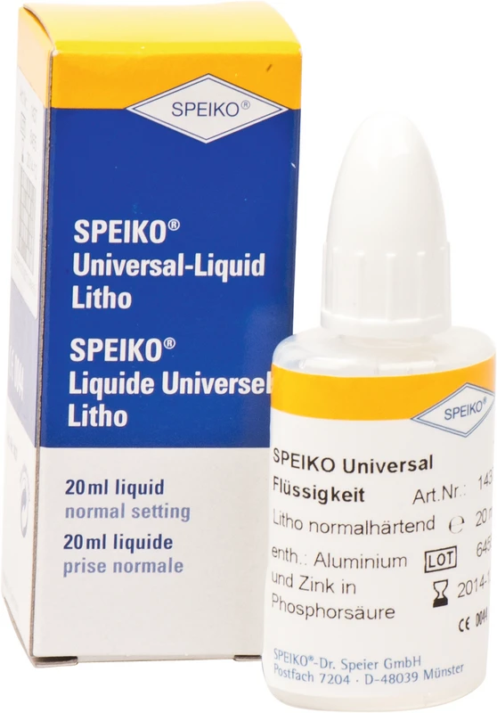 SPEIKO Zinkporzellanzement opak  Flasche  20 ml Litho, NH