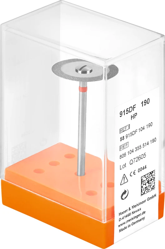 Diamantscheiben 915D  Stück  rot fein, HP, Figur 355, 0,25 mm, ISO 190