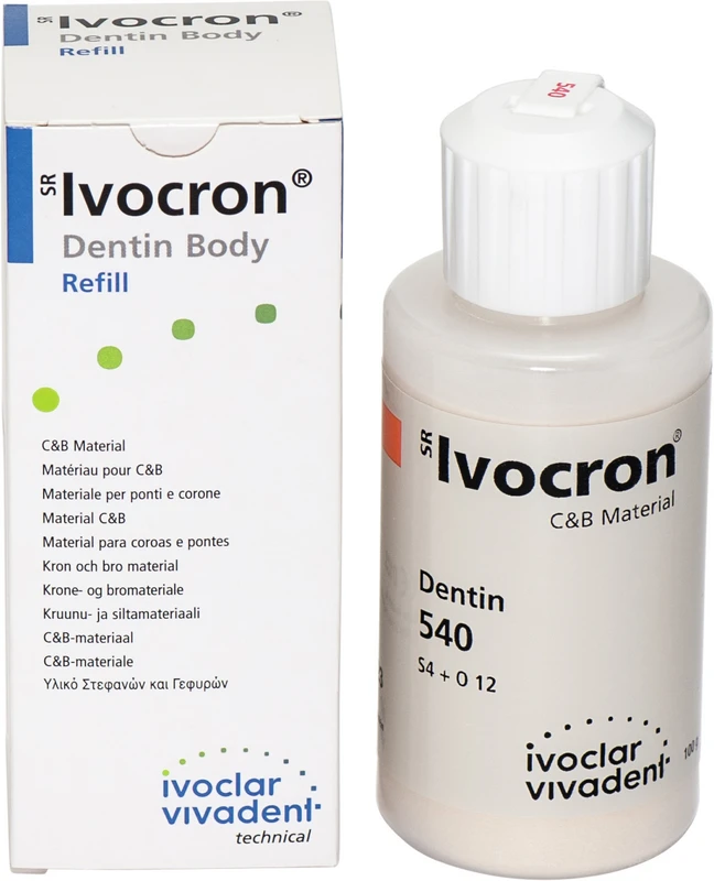 SR Ivocron®  Flasche  100 g Pulver dentin 540\4D