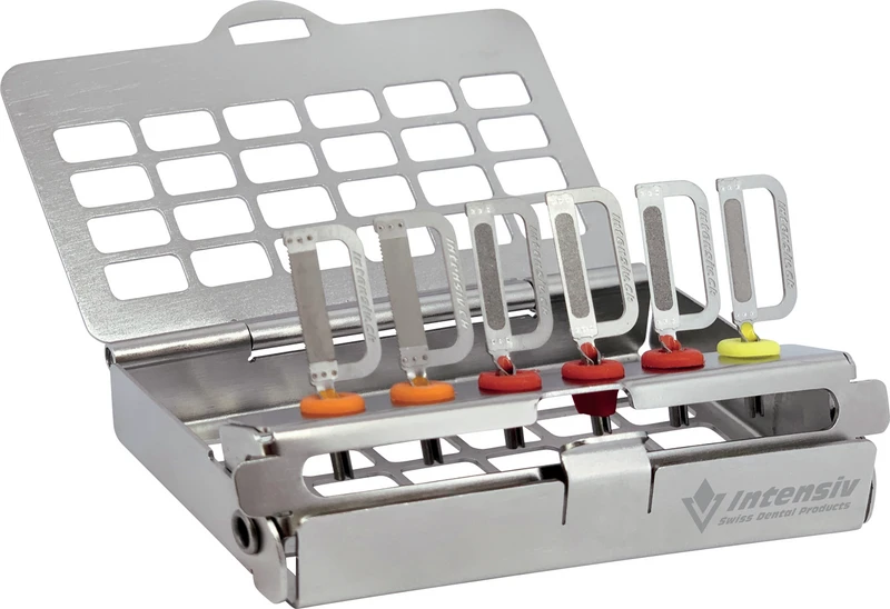 Intensiv Ortho-Strips Tray 400   Set  1 Tray, 2 Opener Strip, 4 Central Strips