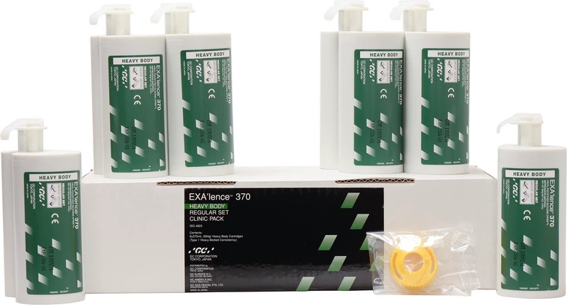 GC EXA'lence 370  Klinikpackung  6 x 370 ml Kartusche Heavy Body Regular