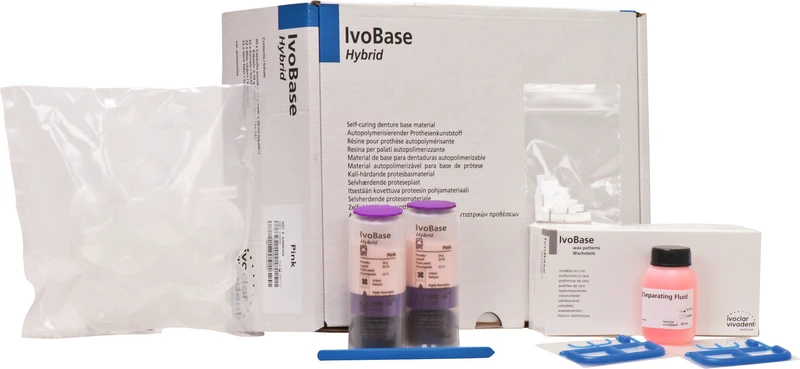 IvoBase® Hybrid  Kapsel Set  20 Stück pink