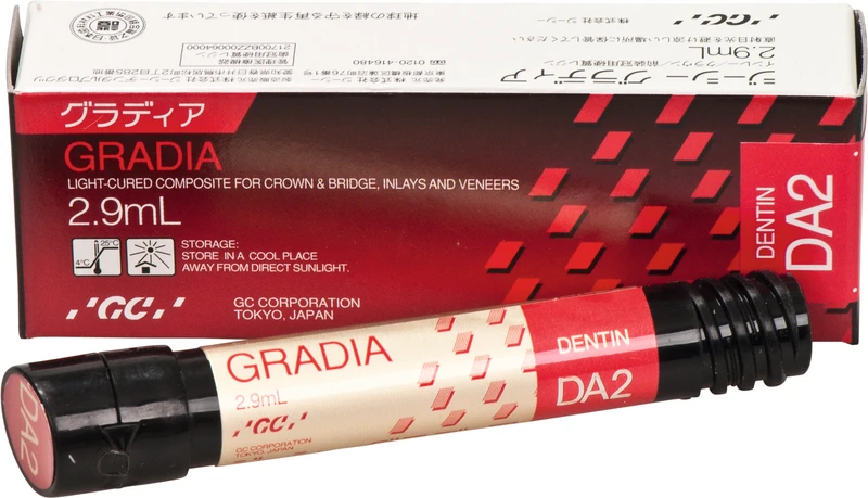GC GRADIA®  Spritze  2,9 ml Paste dentin DA2