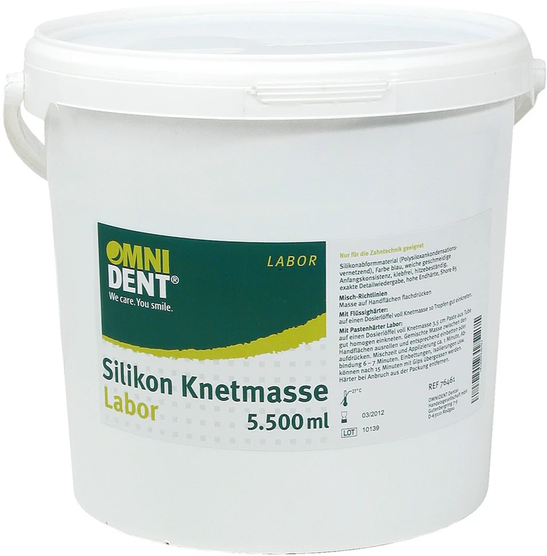 Silikon Knetmasse Labor  Eimer  5,5 Liter