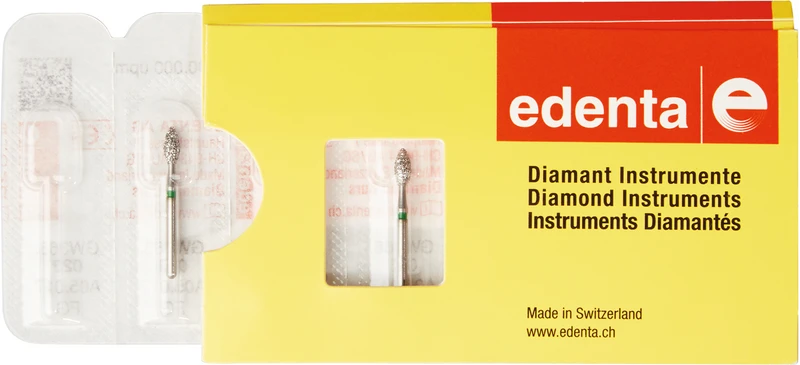 White Tiger W368  Packung  3 Stück grün grob, FG, Figur 001 Birne lang, 5 mm, ISO 023