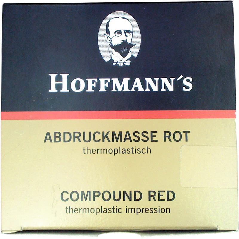HOFFMANN´S ABDRUCKMASSE rot  Packung  6 Stück rot