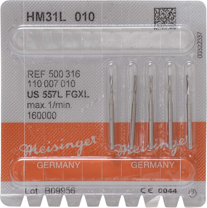 HM-Bohrer 31L  Packung  5 Stück FGXL, Figur 110, 6,3 mm, ISO 010
