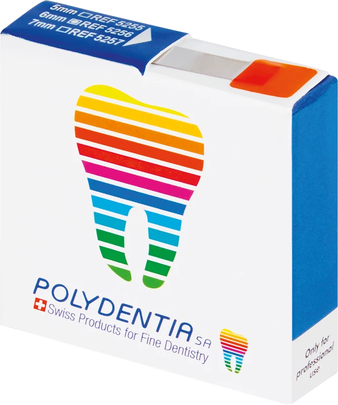 Matrizenband  Packung  3 m Band Breite 6 mm, Stärke 0,05 mm, hart