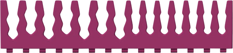 Silikonsteg für MELAstore® Tray   Packung  2 Stück für Tray 200, pink