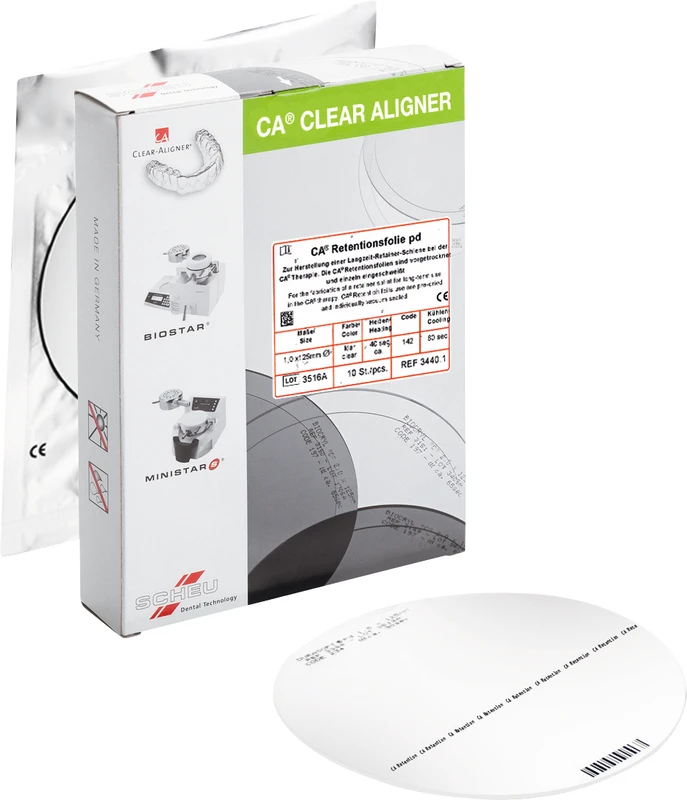 CA® Retentionsfolie pd  Packung  10 Stück 1 x 125 mm