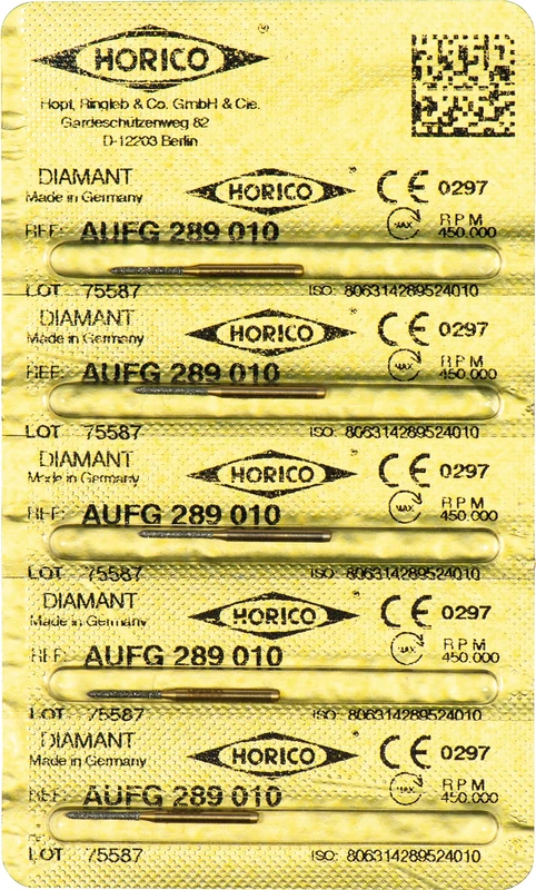 Diamant AuFG 289  Packung  5 Stück FG, Figur 289, ISO 010