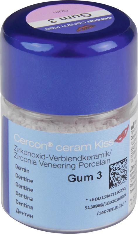 Cercon® ceram Kiss  Dose  20 g Pulver dentin gum 3