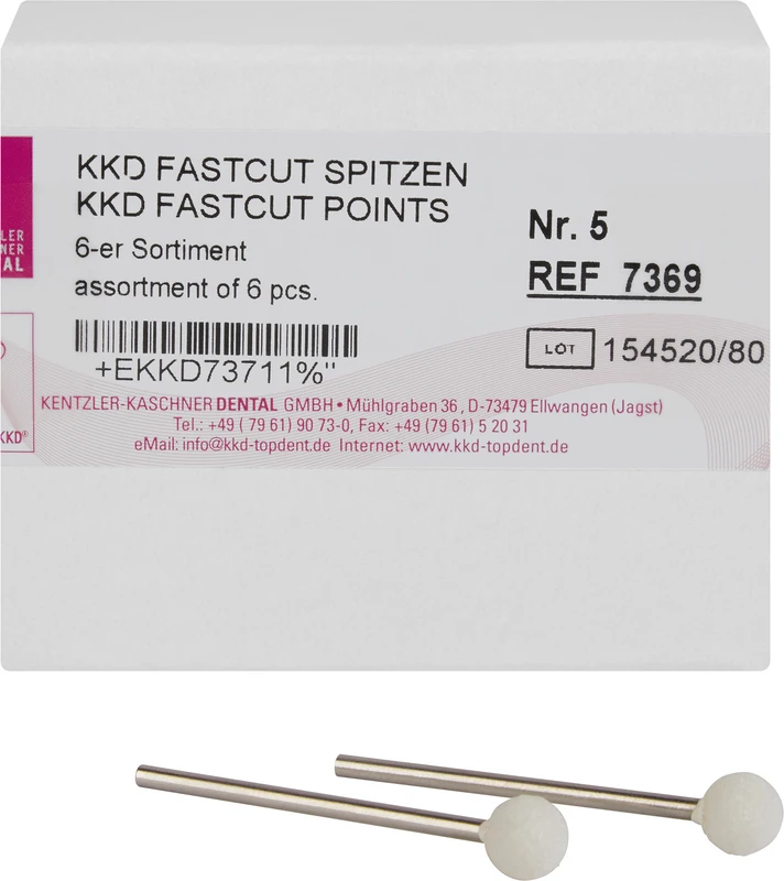 KKD® Fastcut Spitzen  Packung  6 Stück Nr. 5