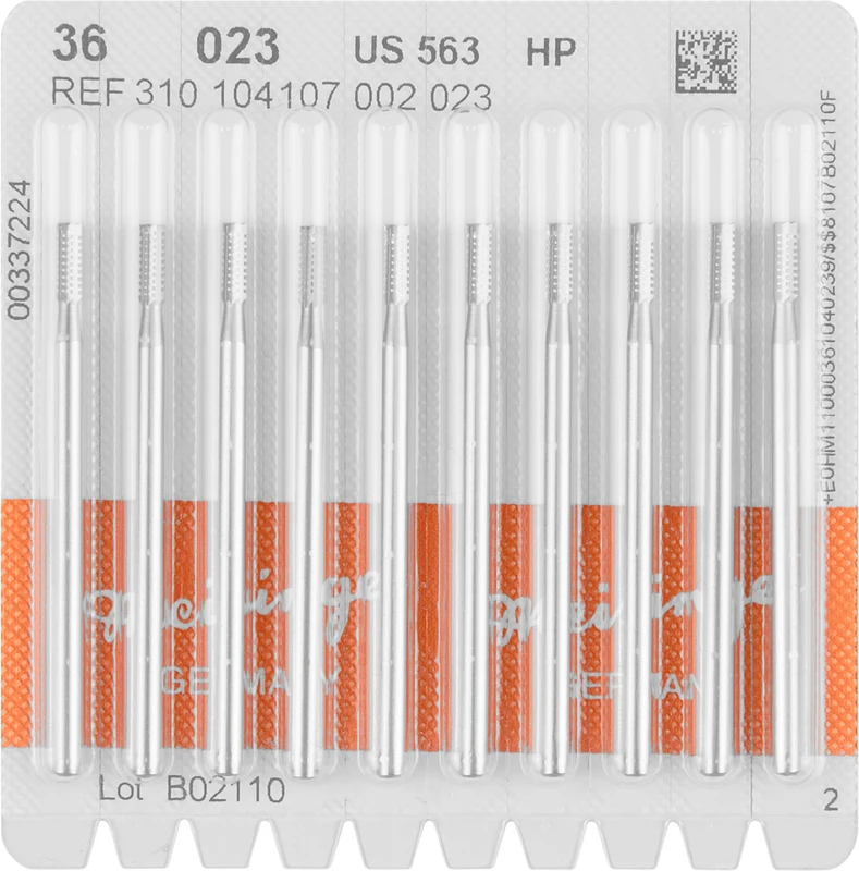 Stahlbohrer 36  Packung  10 Stück HP, Figur 107, 6 mm, ISO 023