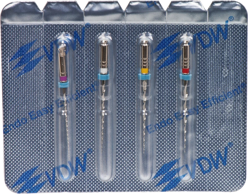 Mtwo®  Blisterpackung  4 Instrumente (10\.04, 15\.05, 20\.06, 25\.06) 25 mm