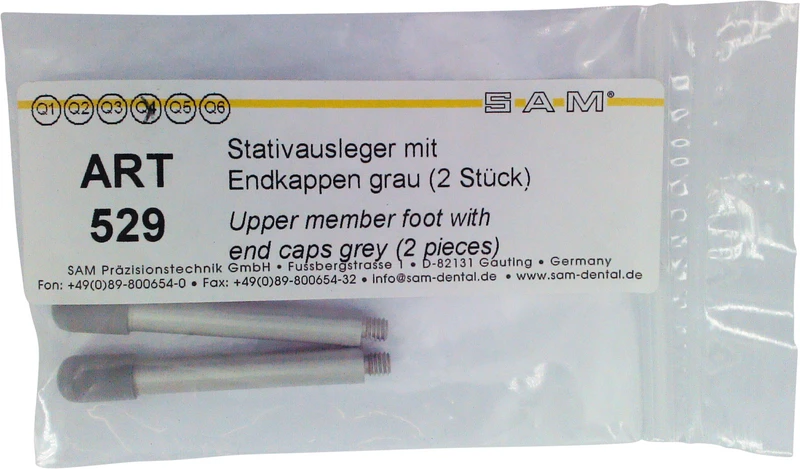 Stativausleger  Packung  2 Stück grau, für SAM 2P, 2PX, 3
