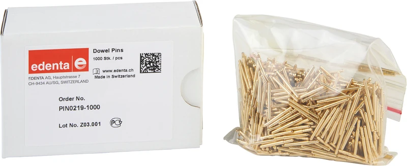 Rundstifte  Packung  1.000 Stifte 18 mm