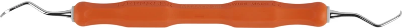 DEPPELER Universalküretten  Stück  mit CN-Griff orange