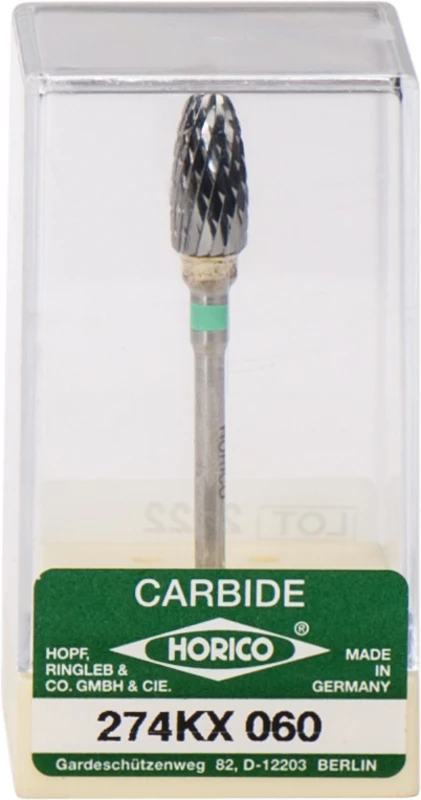 HM-Fräser 274  Stück  Querhieb, türkis fein, schnittfreudig, HP, Figur 274 KX, 14 mm, ISO 060