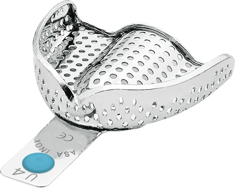 PERMA-LOCK Abformlöffel  Stück  OK M, perforiert, türkis, 2804-U4