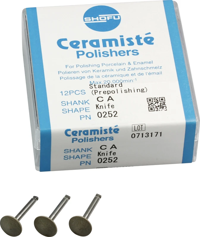 Ceramisté  Packung  12 Stück Standard, RA, Figur Linse, ISO 090