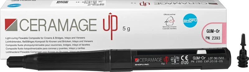 CERAMAGE UP  Spritze  5 g Komposit gum Or