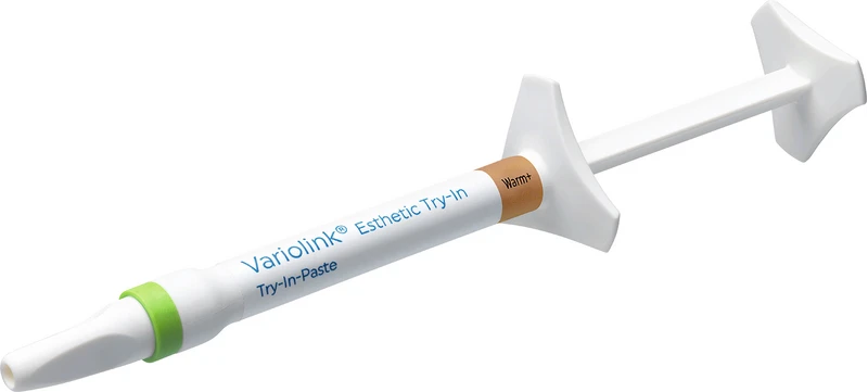 Variolink® Esthetic  Refill Packung  1,7 g Spritze Try-In-Paste warm+