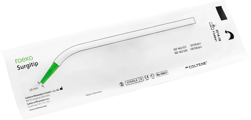 roeko Surgitip  Packung  20 Stück Ø 2,8 mm, mit Spitzenaufsatz