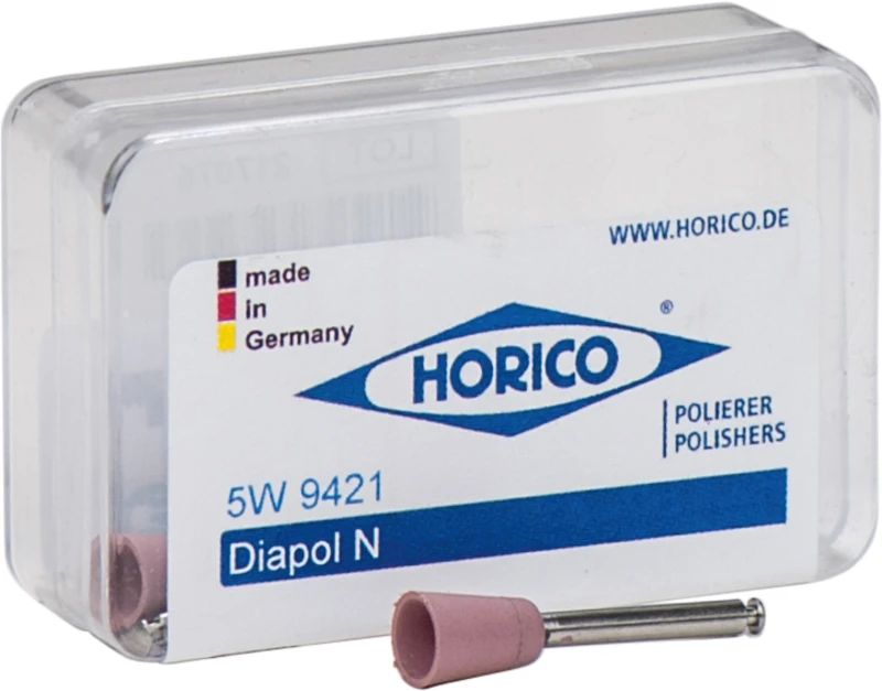 Diamantpolierer 9421  Packung  5 Stück rosa, RA, Figur Kelch