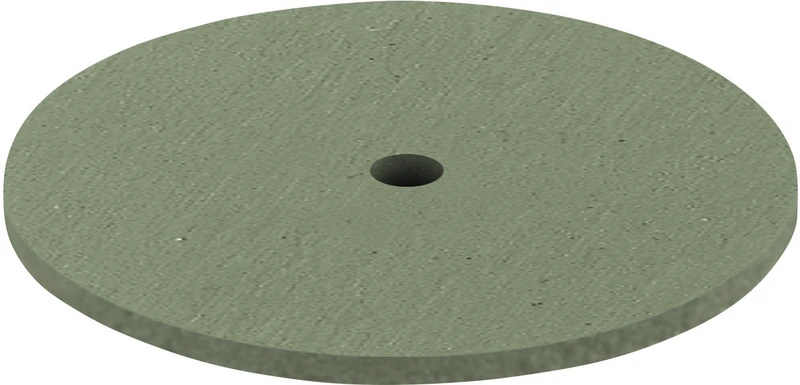 EVEFLEX  Packung  10 Stück unmontiert, grün fein, Figur Scheibe, 22 x 1 mm