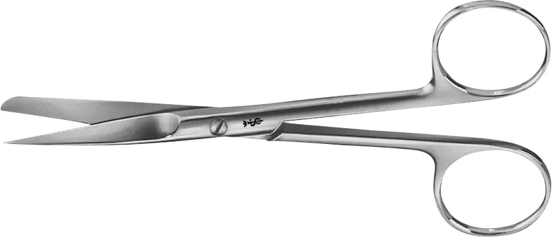 Chirurgische Scheren  Stück  130 mm, gerade