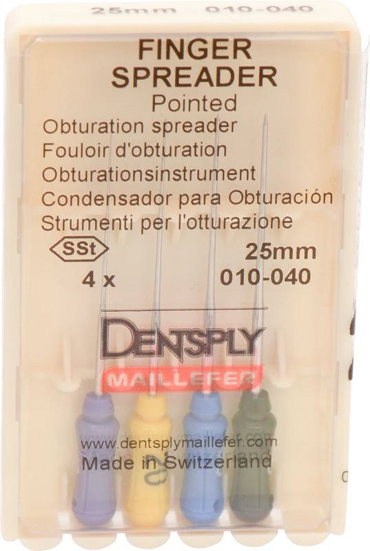 Finger Spreader  Sortiment  4 Stück 25 mm, ISO 010-040