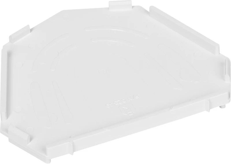 ACCU-TRAC  Packung  12 Basisplatten weiß