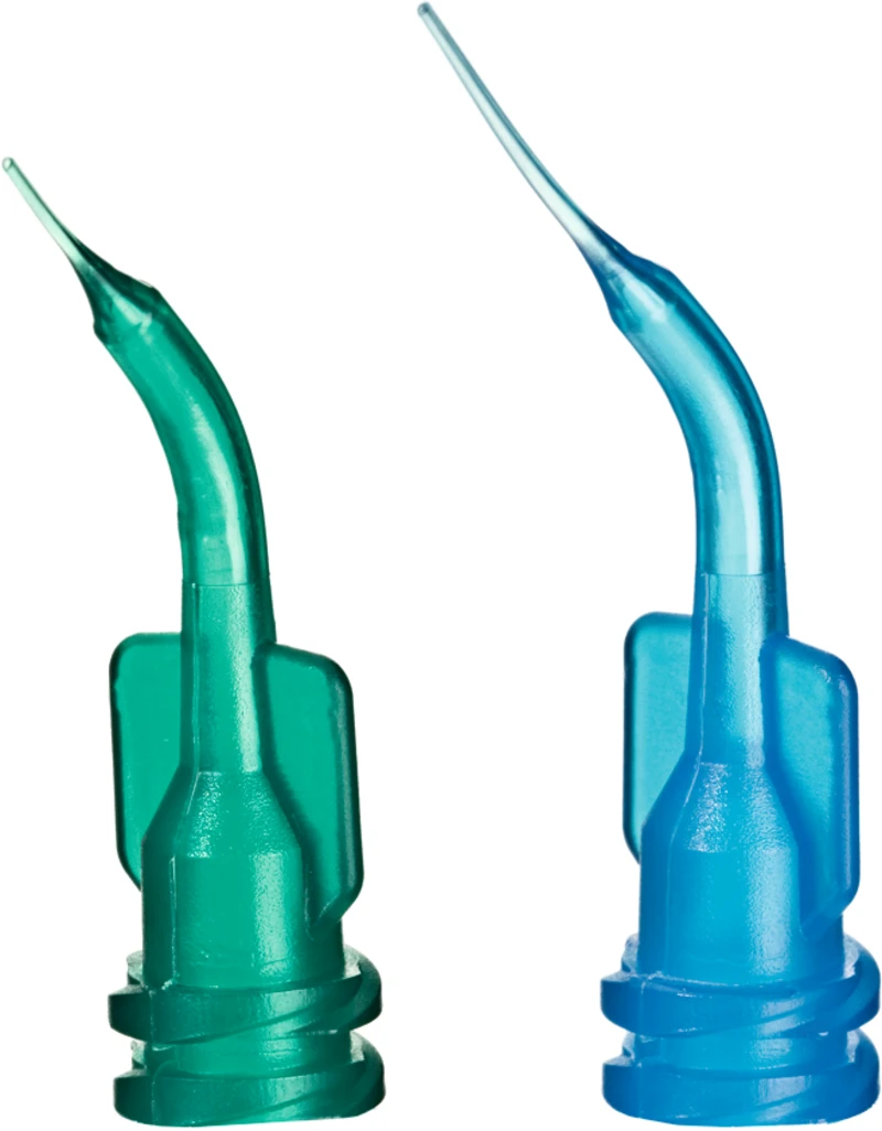 Micro Capillary Tips  Packung  20 Stück blau, Länge 10 mm, Ø 0,4 mm