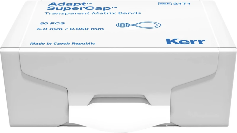 SuperMat®  Packung  50 Adapter transparent Höhe 5 mm, Stärke 0,05 mm