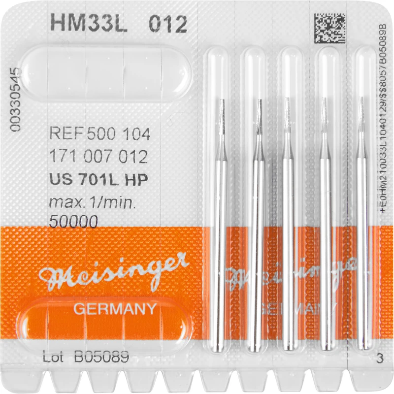 HM-Bohrer 33L  Packung  5 Stück HP, Figur 171 lang, 6,3 mm, ISO 012