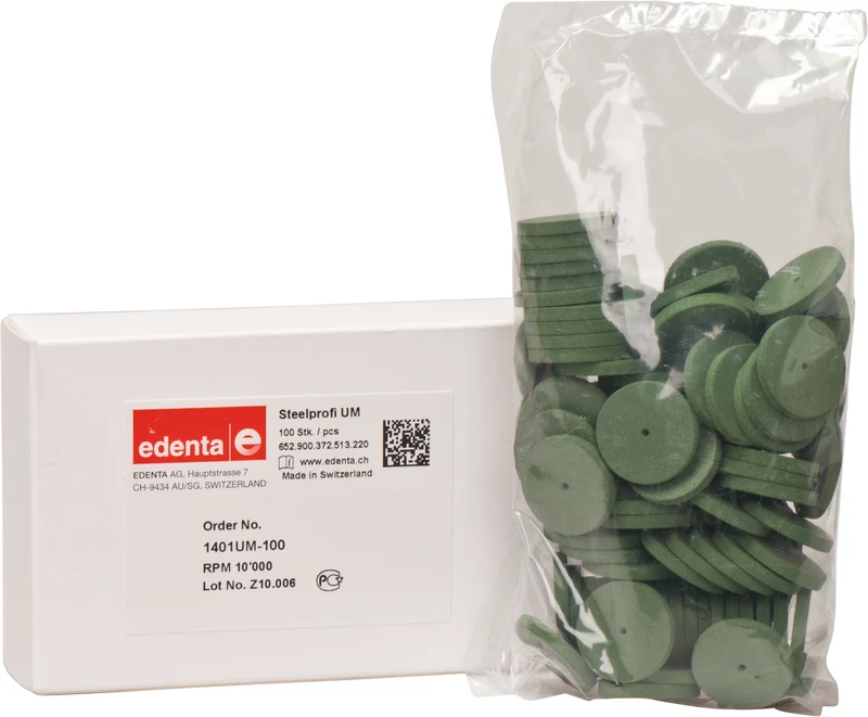 Steelprofi  Packung  100 Stück unmontiert, grün, Figur 372, 3 mm, ISO 220