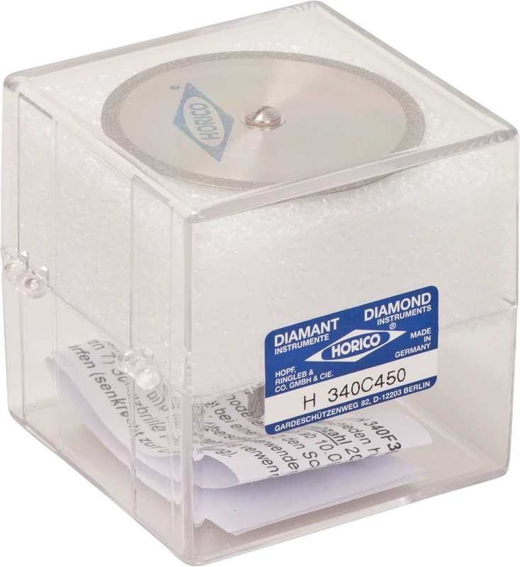 DIAFLEX® 340  Stück  doppelseitig, rot fein, HP, Figur 340 C, 0,35 mm, ISO 450