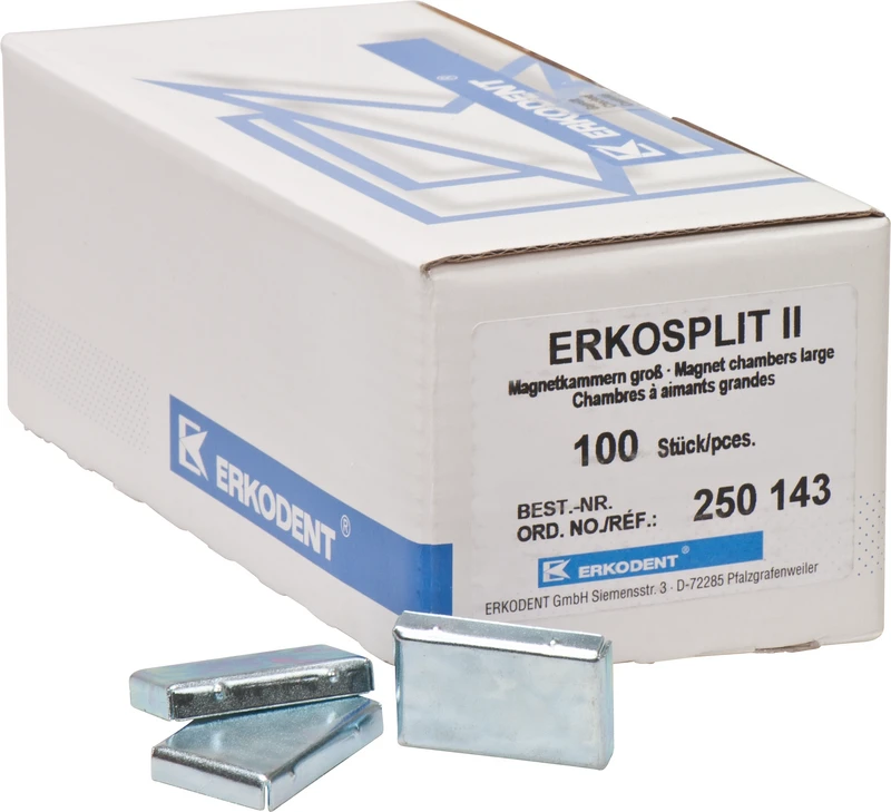 ERKOSPLIT II  Packung  100 Magnetkammern groß