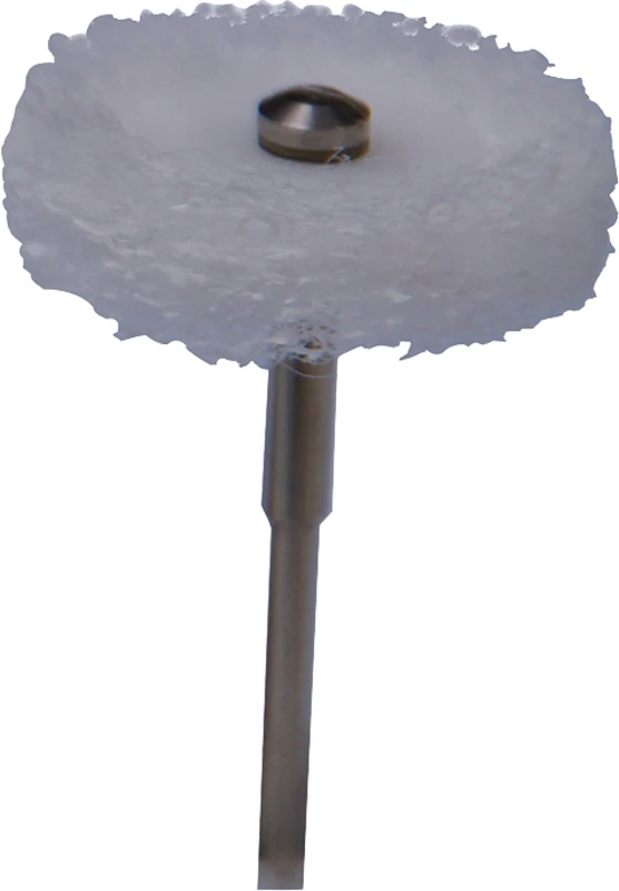 TOPDENT Finisher I-V  Packung  10 Stück V, weiß fein, 28 mm, 4 Unterlegscheiben , 1 Mandrell