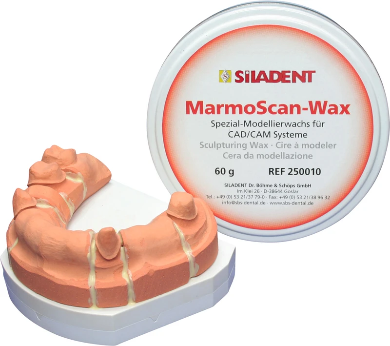MarmoScan-Wax   Dose  60 g elfenbein